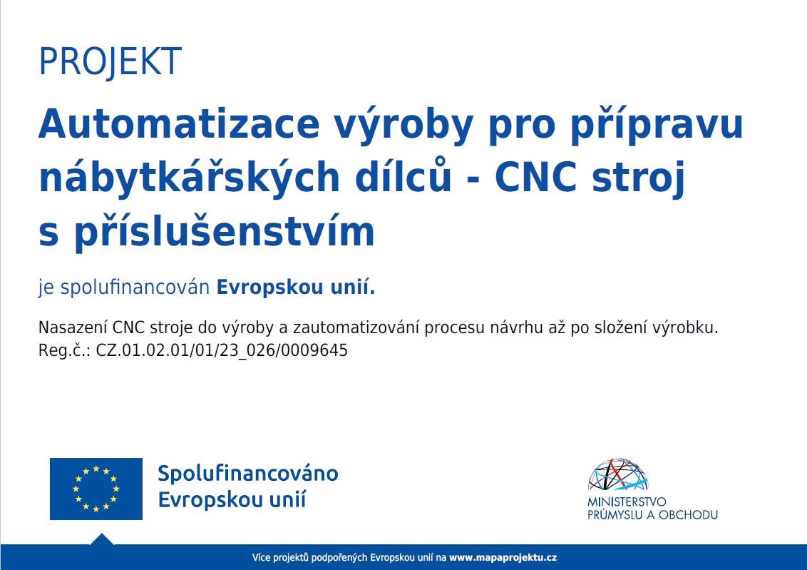 Spolufinancováno Evropskou unií – logo EU a MPO